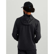 HUK Coldfront+ Men's Performance Fishing Hoodie, Warming Fibers, Moisture Transport, Adjustable Hood, Heather Black, XX-Large, H1300093