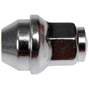 Dorman 611-008 Chrome Cone Seat Dometop Capped Lug Nuts, M14-1.50 Thread, 21mm Hex, 44.5mm Length, Pack of 10, Carbon Steel