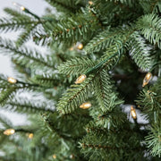Holiday Time 7.5ft Pre-Lit Sanford Pencil Fir Christmas Tree & Warm LED Lights