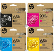 Tickle 936e Ink cartridge Compatible for 936 ink cartridge High Yield Combo Pack, Black, Cyan, Magenta, Yellow