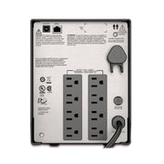 APC Smart-UPS SMC1000C 1000VA 600W Line Interactive Tower UPS with SmartConnect, Pure Sine Wave, 8 NEMA 5-15R Outlets, Black