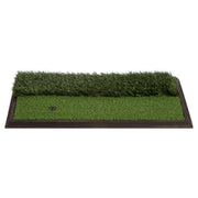 Athletic Works Dual Surface Golf Practice Mat, Heavy-Duty Synthetic Grass, Non-Slip Rubber Base, Green, 1 ft x 2 ft, WAL016