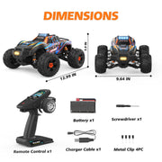 Xiamen GSC011 Huoshiquan 1:14 Scale RC Truck 30 MPH High-Speed 2.4GHz Remote Control with LED Lights