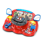 VTech Spidey & His Amazing Friends 2-in-1 Interactive Driver Educational Toy, Web-Crawler and Techno-Racer, Voices and Sound Effects, Ages 3+, 80-580600