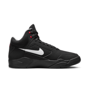 Nike Air Flight Lite Mid Basketball Shoes, Lightweight Perforated Leather, Nike Air Cushioning, Black White Varsity Red, Size 9, DQ7687-003