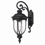 Acclaim 2212BK Laurens Collection 1-Light Wall Mount Outdoor Light Fixture, Matte Black