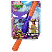 Teenage Mutant Ninja Turtles Donatello Spin Attack Role Play Set with Bo Staff, Purple Mask, Ninja Stars, 84267