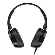 Skullcandy S5PXY-L003 Riff On-Ear Wired Headphones With Microphone, Black