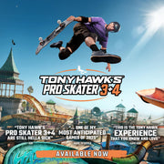 Microsoft Tony Hawk's Pro Skater 3 + 4 Standard Edition Video Game for Nintendo Switch 2, Enhanced Visuals, Cross-Platform Multiplayer, EP2-42002