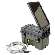 HME HME-12VBBSLR 12-Volt Auxiliary Power Pack With 2-Watt Solar Panel for Trail Cameras