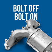 Tenneco Walker Standard EPA Direct Fit Catalytic Converter, 2.25 in Inlet and Outlet, Stainless Steel, for 1993-1995 Jeep Cherokee, Grand Cherokee, Wrangler