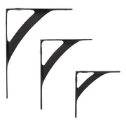 Signature Hardware Veruca Brass Shelf Bracket, Polished Brass, 5-7/8 in, 955169-7.875