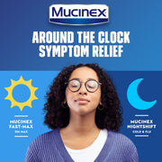 Mucinex DM Max Strength Multi-Symptom Cold and Flu Medicine, Day and Night Liquid, Berry Flavor, 2 Pack 6 fl oz