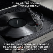 Victrola Century 6-in-1 Music Center, 3-Speed Turntable, CD Player, Cassette Player, VINYLSTREAM Bluetooth Output, Built-In Stereo Speakers, Natural Finish, VTA-820SB-NAT