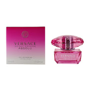 Versace Bright Crystal Absolu Eau de Parfum Spray, Fruity Floral Scent for Women, 1.7 oz