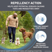 Frontline Shield Flea and Tick Treatment for Large Dogs 41-80 lbs, Waterproof Topical Formula, 6 Count, 855
