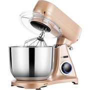 VIVOHOME X002LWY8QX 6.7 Quart 800W Stand Mixer w/All-metal Housing 6-Speed Tilt-Head, Beige