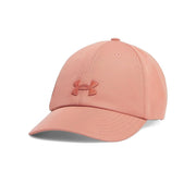Under Armour Blitzing Wrapback Women's Baseball Cap, Adjustable Wrap Design, Canyon Pink, Polyester, One Size 1376706