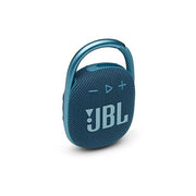 JBL JBLCLIP4BLUAM Clip 4 Portable Bluetooth Waterproof Speaker, Blue