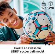 LEGO 6590610 Editions Soccer Ball Building Toy, Scene, 1498 Pieces, Multicolor, Ages 10+