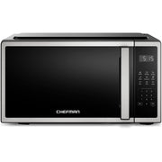 Chefman Countertop Microwave Oven, 0.7 Cu Ft, 700W, Stainless Steel, Digital Controls, Child Safety Lock, RJ55-SS-7-V2