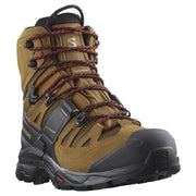 Salomon L47156408 Quest 4D Mid GTX 4 Hiking Boots for Men - Rubber/Black - 11M