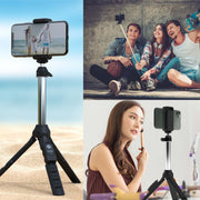Bower WA-MPD36 6-In-1 Multi Selfie Tripod, Black