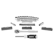 Hart HHMTS411 90-Piece 3/8-inch Mechanics Tool Set, Chrome Finish