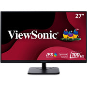 ViewSonic VA2756A-MHD 27-Inch IPS Full HD Monitor, 120Hz Refresh Rate, HDMI DisplayPort VGA Inputs, Black