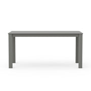Better Homes & Gardens by POLYWOOD Southlake Outdoor Dining Table, 34 x 64 in, Slate Gray, Water-Resistant, Seats 6, BHDT3464-T14-GY