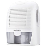 Pro Breeze Mini Portable Dehumidifier, 18oz Capacity, Ultra Quiet Peltier Technology, Covers 430 Sqft, White