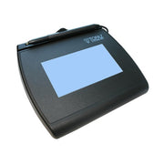 Topaz Systems SignatureGem LCD 4x3 Electronic Signature Pad, Rugged Tempered Glass, Backlit Transflective Display, Dual Serial USB Connectivity, T-LBK755SE-BBSB-R
