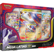 The Pokemon Company International, Mega Latias ex Trading Card Game Box, Foil Promo Card, Oversize Lenticular Promo, 4 Booster Packs