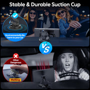 SJOYBRING 9 Inch Carplay Screen with 4K Dash Cam, 1080P Backup Camera, Wireless CarPlay, Android Auto, Bluetooth, GPS Navigation, Mirror Link, Voice Control