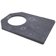 Hayward Large Modular System Mounting Base Replacement Kit for Power-Flo LX, Max-Flo, Super, Super II Pool Pumps, Black, S160TPAK3