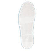 Ground Up Bluey Women's Slip On Casual Sneakers, Canvas Upper, Rubber Outsole, White, Size 7