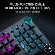 Razer RZ03-04970200-R3U1 Huntsman V3 Pro Analog Optical Esports Keybaord, RBG Chroma, Wrist Rest, Black