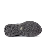 Merrell Kids Moab KDZ Hiking Shoes, Water Resistant, Blue/Grey, Big Kid 3 M, MF25BB1