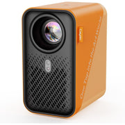 Caydo Mini Projector with 5G/2.4G WiFi, Bluetooth 5.0, 4K Support, Exclusive Drawing App, Portable Movie Projector, Orange, P-004W