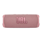 JBL Flip 6 Portable Bluetooth Speaker Bundle with divvi Protective Hardshell Case, Pink, Waterproof, 12-Hour Playtime