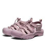 KEEN Newport H2 Women's Closed Toe Water Sandals, Monochrome/Toadstool, Size 7.5, 1030548