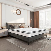 Soges Mattress 12 inch Hybrid Mattress Full Size, Individual Pocket Spring Bed Mattress, Medium