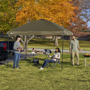 Ozark Trail 31069 10x10 Instant Pop Up Canopy Tent with Simple Push Setup - Straight Leg Pop-Up Tent, Gold