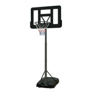 Imerelez 44 in. Portable Basketball Hoop Stand 6.5-8 Ft Adjustable Basketball Goal System with PVC Backboard Indoor/Outdoor
