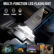 VTOMAN X3 Jump Starter with 3000A Peak Current, Built-in 150 PSI Digital Tire Inflator, 12V Battery Booster Pack, Portable Power Bank, LED Torch