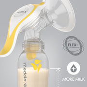 Medela 101041149 Harmony Manual Breast Pump with PersonalFit Flex Breast Shield