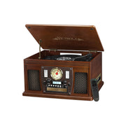 Innovative Technology VTA-600B-ESP Wood 8-in-1 Bluetooth Turntable, Espresso