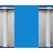 Round Overlap Pool Liner Size: 18'