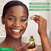 Nysa-9 Vitamin C Serum, Powerful Antioxidant, Anti-Aging, Skin Brightening, Hydrating, Hypoallergenic, Paraben-Free, Fragrance-Free, 2 Pack