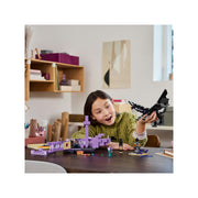 LEGO Minecraft The Ender Dragon and End Ship Building Set